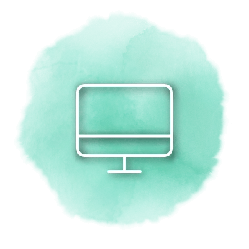 Web制作を表すパソコンアイコン